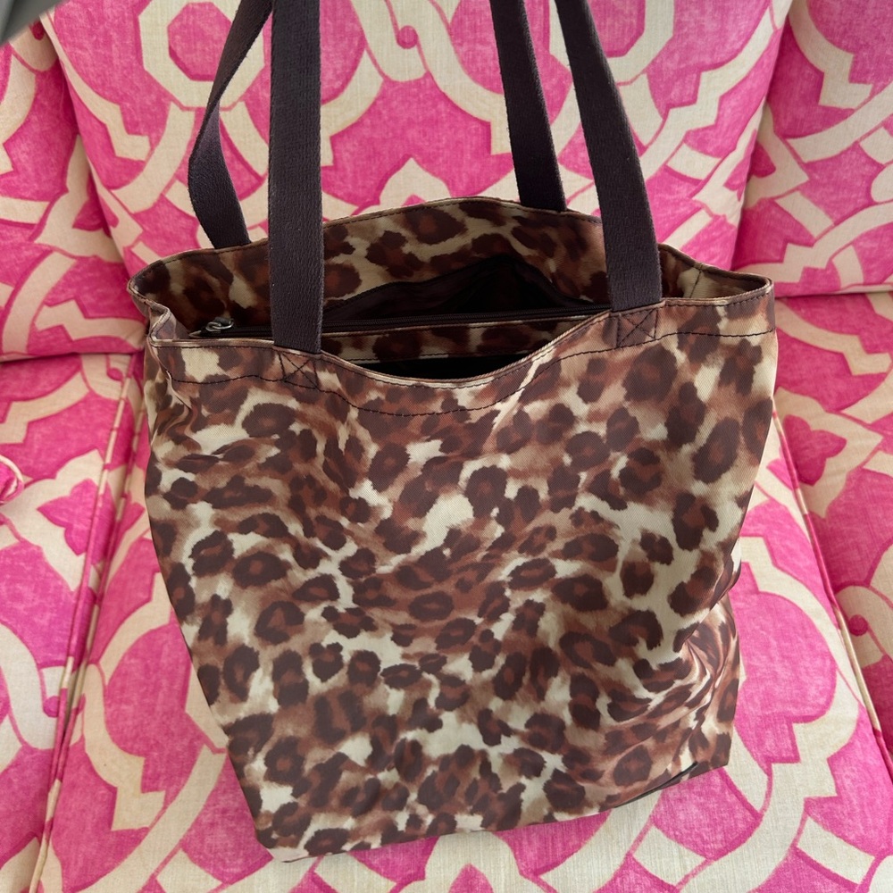 Vintage Tumi Leopard Purse